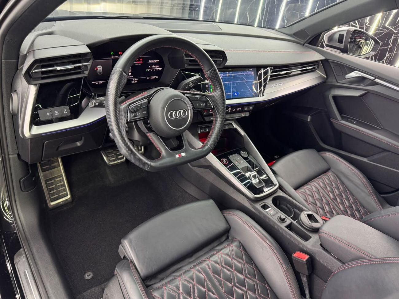أودي S3 TFSI GCC | AL Nabooda Warranty 2028 | Al Nabooda Service 2028 or 75k Kms