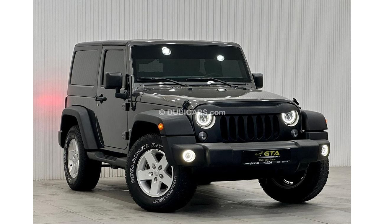 Jeep Wrangler 2018 Jeep Wrangler Sport, Warranty, Full Jeep Service History, Excellent Condition, GCC