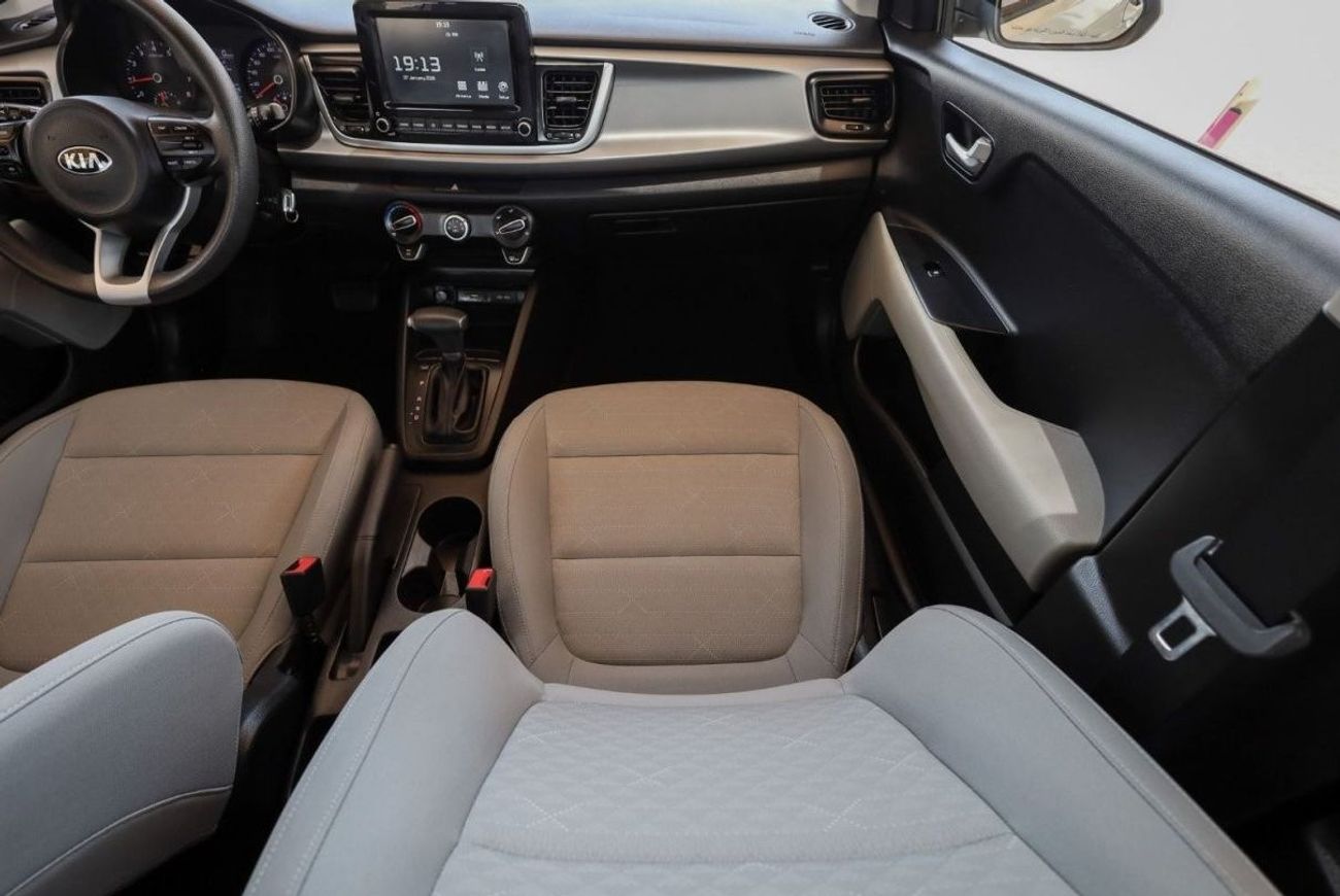 Kia Rio Kia Rio 2021 GCC under Agency Warranty with Flexible Down-Payment.