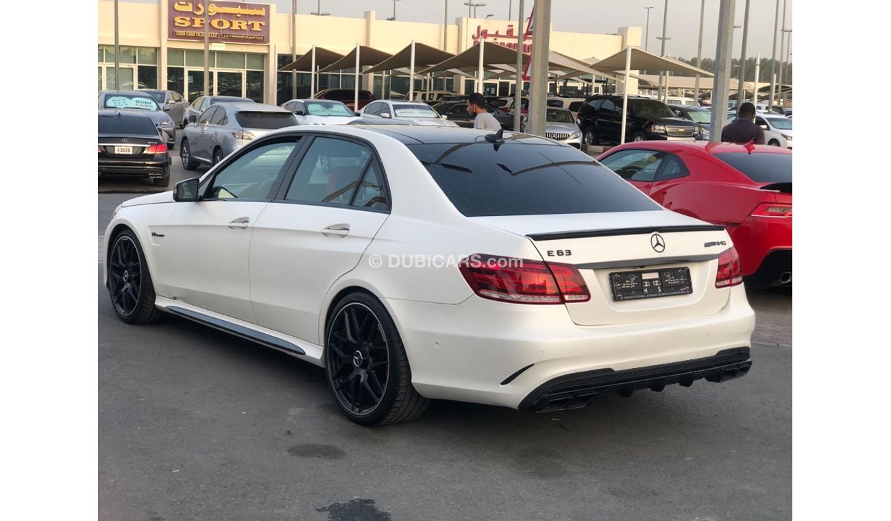 Mercedes-Benz E 63 AMG Mercedes Benz E63 AMG model 2014 car prefect condition full option