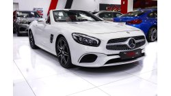 مرسيدس بنز SL 500 (2017) 4.7L V8 في حالة ممتازة تحت ضمان المورد الرئيسي! صفقة رائعة !