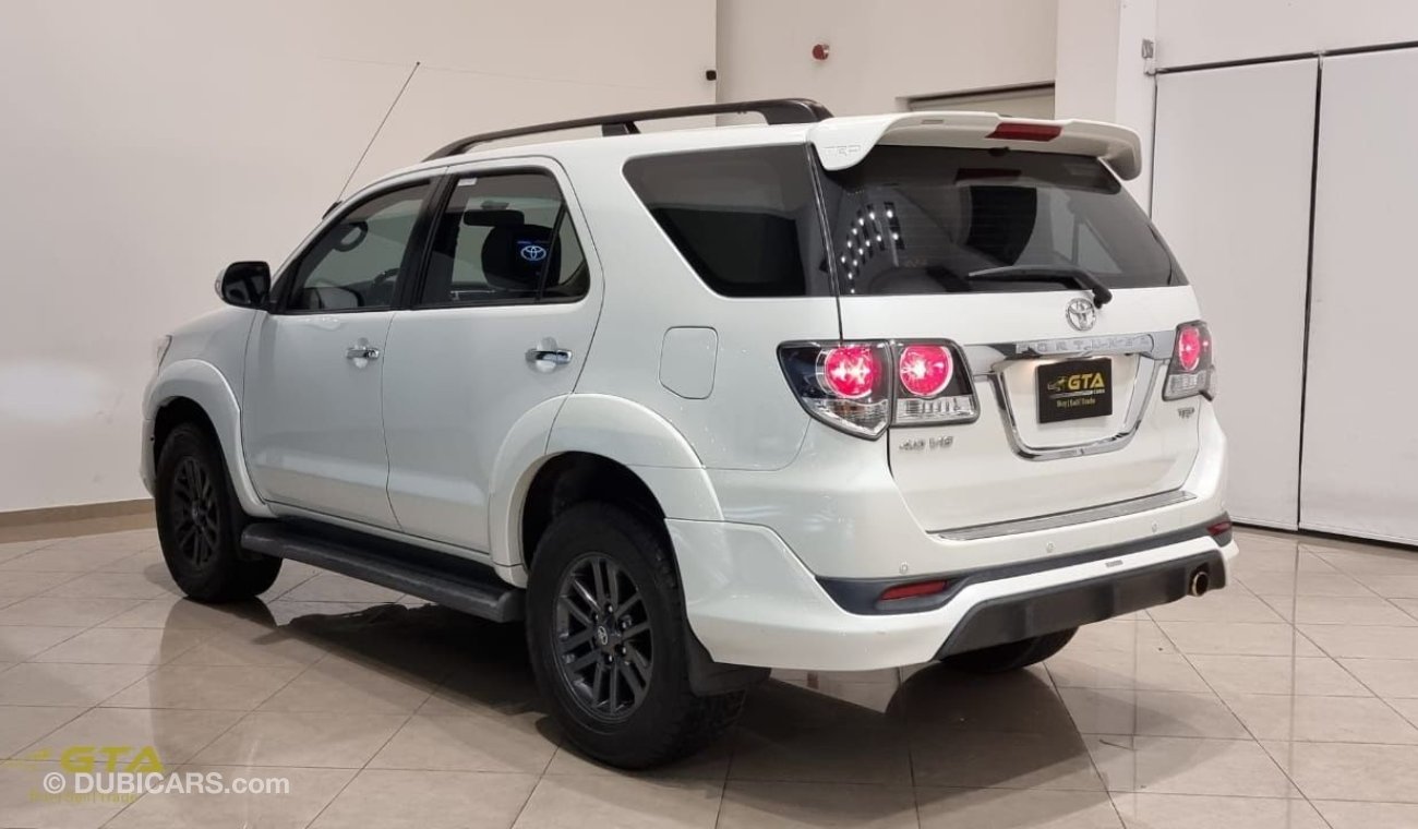 Toyota Fortuner 2015 Toyota Fortuner 4.0 V6 TRD, Warranty, Service History, Low KMs, GCC