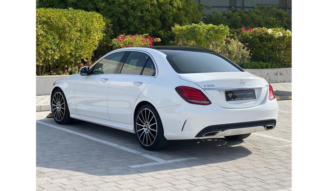 مرسيدس بنز C200 AMG باك AMG باك مرسيدس C200 خليجي بانوراما ممشى قليل تبريد مقاعد