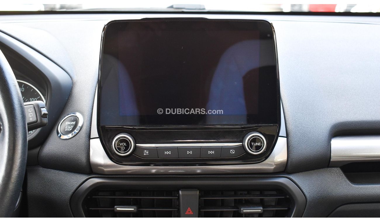 Ford EcoSport 2020 model, one number, fingerprint, leather hatch, sensors, alloy wheels, cruise control, rear came