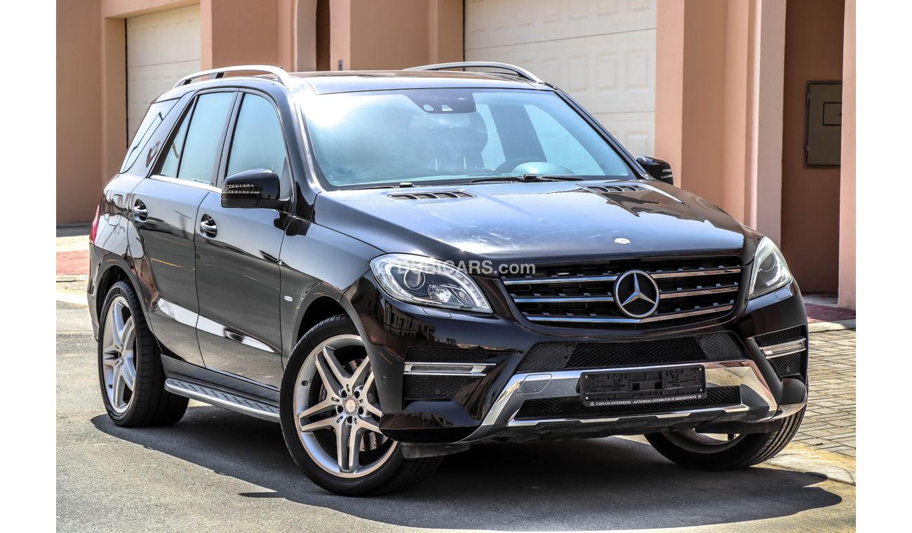 Mercedes-Benz ML 500 AMG GCC under Warranty with Zero Down-Payment.
