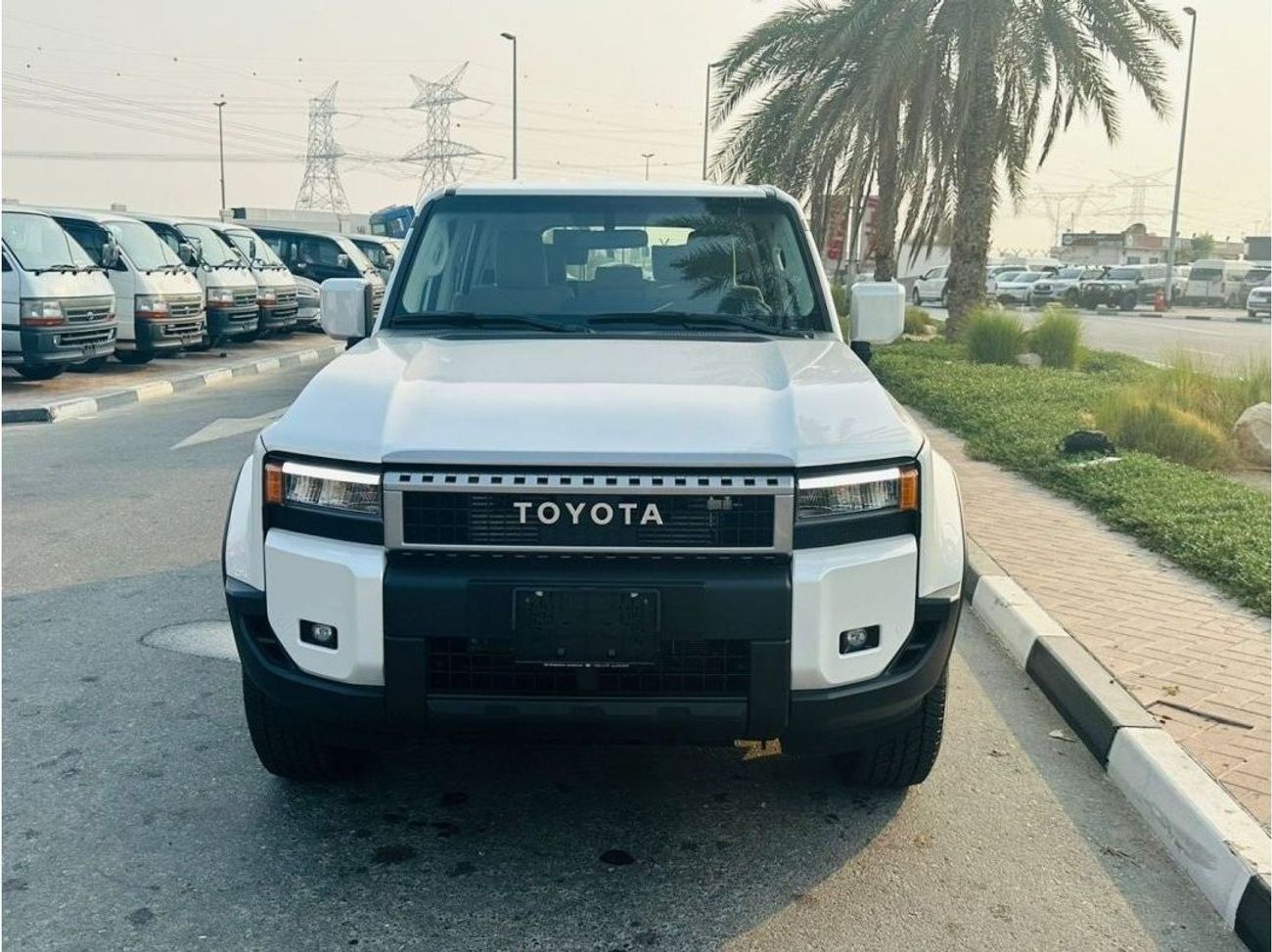 تويوتا برادو 2.4L TXR, KEYLESS ENTRY, PUSH START, ALLOY WHEELS. MONITOR, MODEL 2024