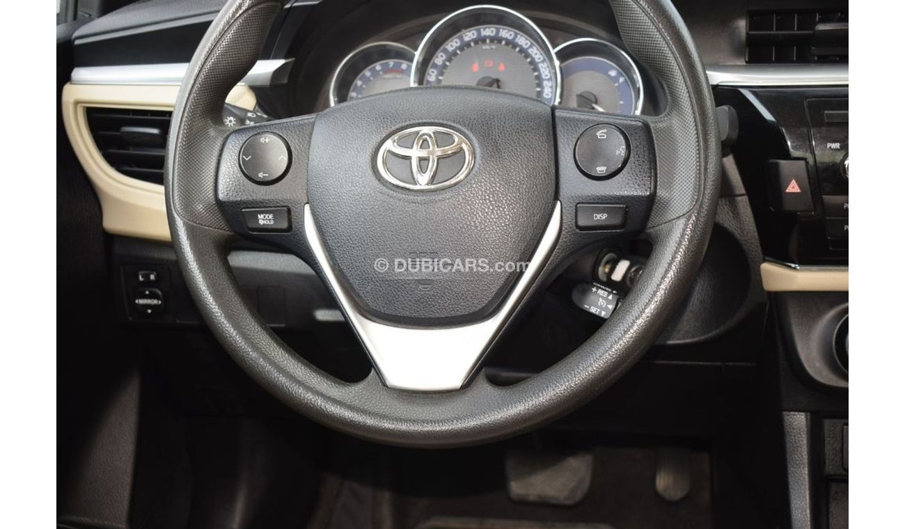 Toyota Corolla 2016 without paint without accidents