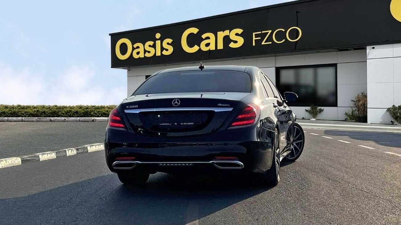Mercedes-Benz S 560 Std 4Matic | V8 | GCC | Low Mileage