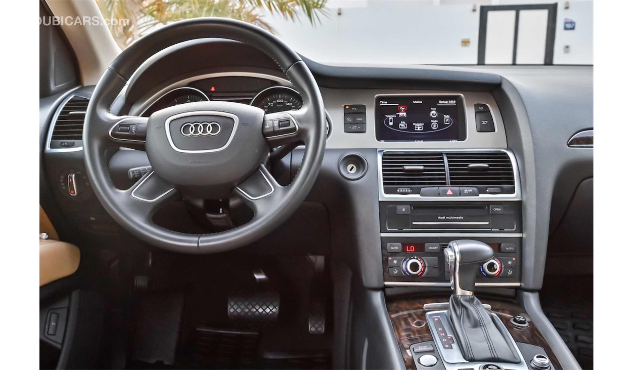 Audi Q7 S-Line | AED 1,743 Per Month | 0% DP | Good Condition | Fully Loaded