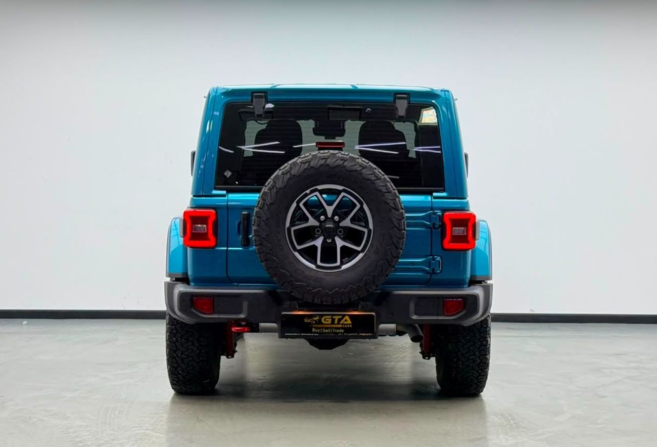 جيب رانجلر RUBICON 2024 Jeep Wrangler Rubicon, 2029 Jeep Warranty + Service Pack, Full Jeep Service History, GCC