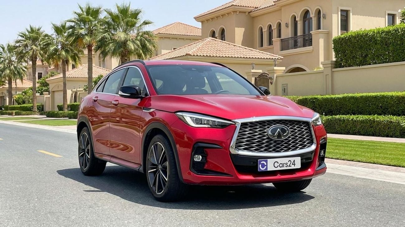 إنفينيتي QX55 ESSENTIAL كارس24 هي سوق ضخم للسيارات المستعملة موثوق ومضمون ٪كارس24 هي سوق ضخم للسيارات المستعملة موثوق ومضمون