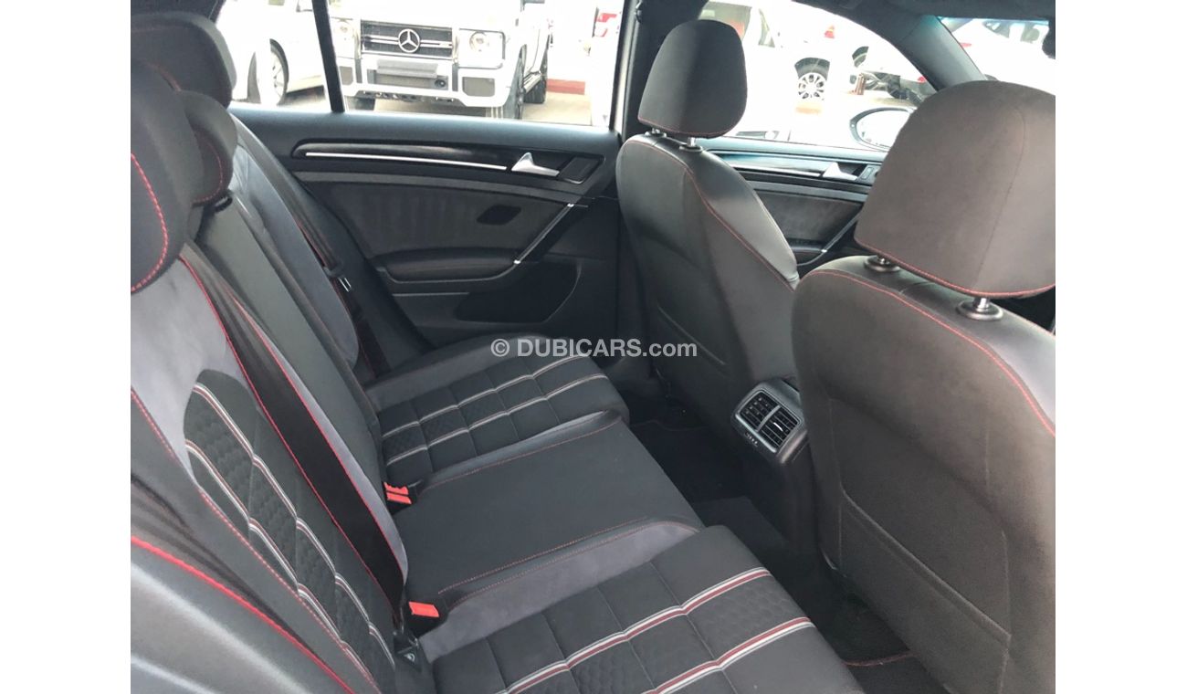 Volkswagen Golf GTI club sport model 2016 GCC car prefect condition full option
