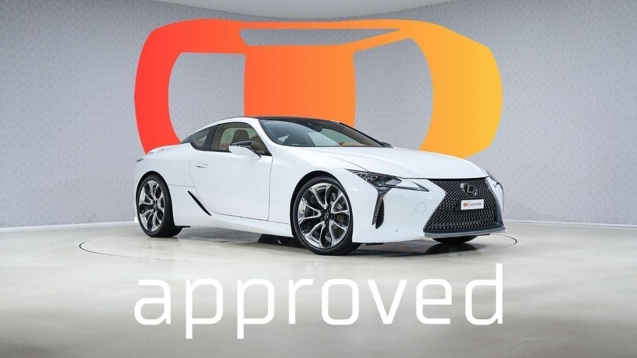 لكزس LC 500 Sport Carbon Coupe - Extended Special Offers - AED 5,184 P/M