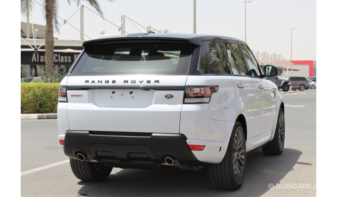 لاند روفر رانج روفر سبورت سوبرتشارج SPORT 3.0SC V6 HST 2016 GCC WITH AGENCY SERVICE CONTRACT IN MINT CONDITION