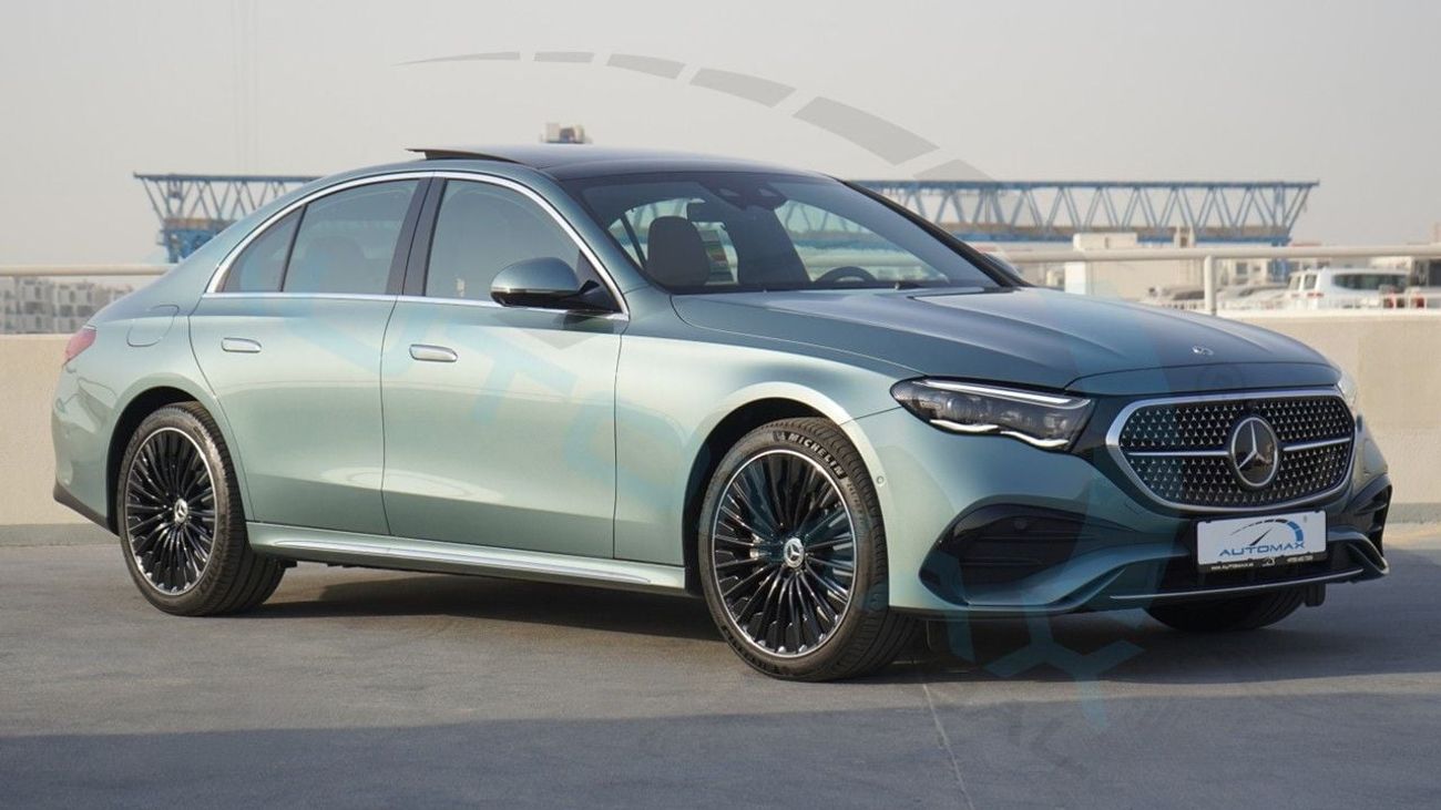 Mercedes Benz E300 AMG EQ Boost 2.0T RWD GCC 2026 With 2 Years Unlimited Mileage Warranty At Official Dealer