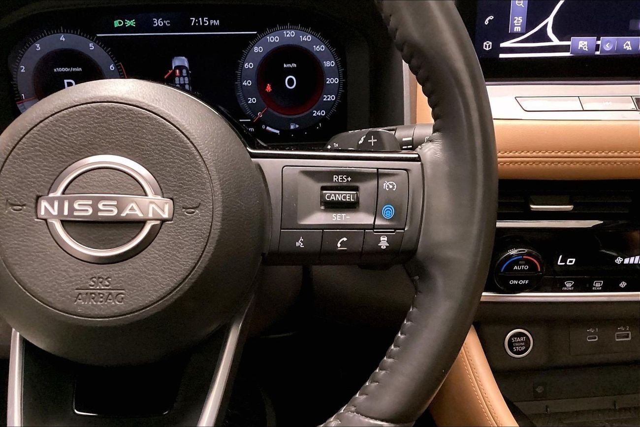نيسان إكس تريل 2.5 SL 4WD 7STR AUTO | شامل الضمان | 0 ﺪﻔﻋﺓ ﺃﻮﻟﻯ