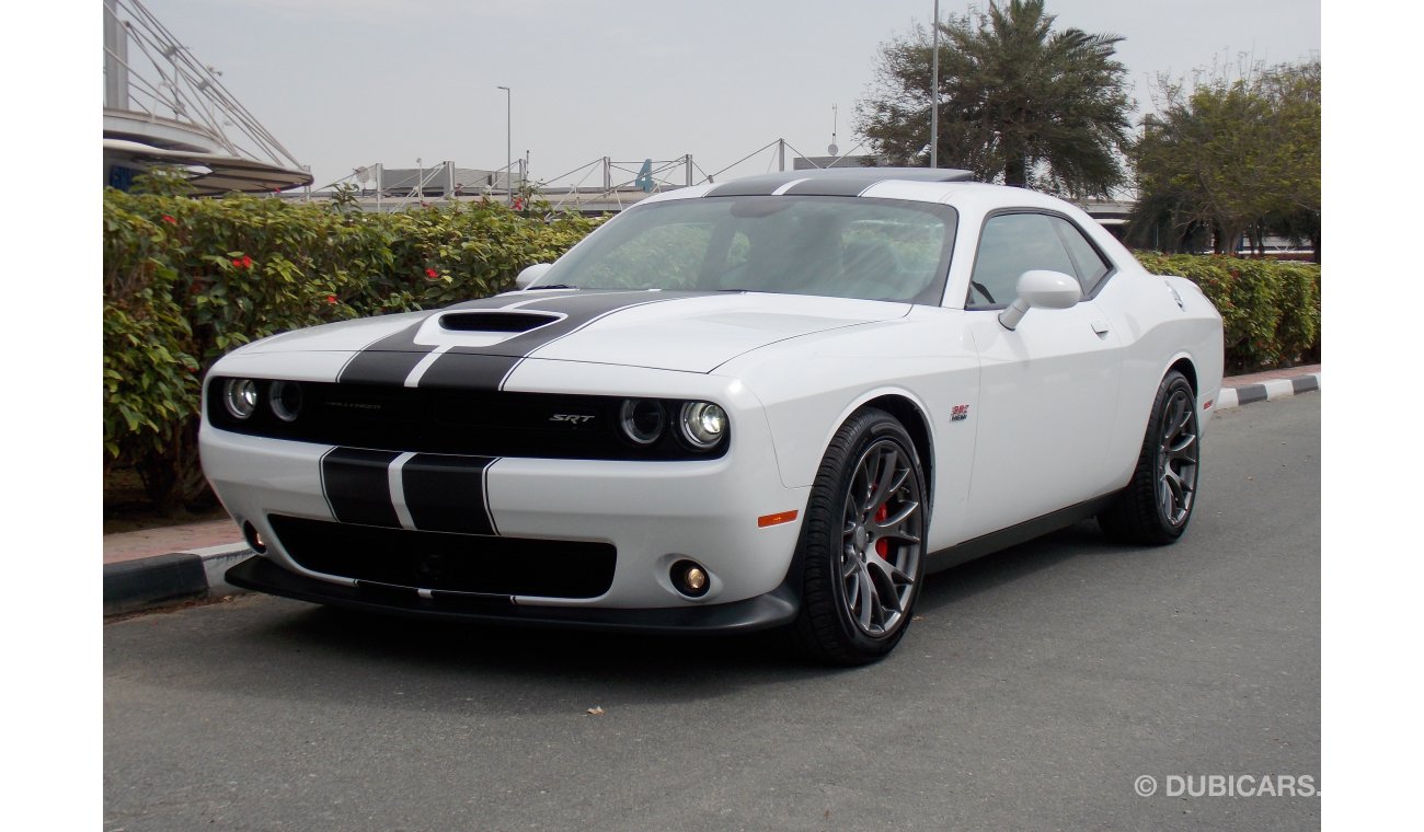 Dodge Challenger 2016 # SRT# 6.4-L V8 HEMI #GCC #ACC # BLISS # SUNROOF # 3 Yrs-60k km Dealer WNTY * RAMADAN OFFER *