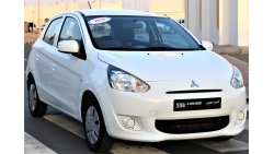 Mitsubishi Mirage Mitsubishi Mirage 2016 GCC in excellent condition, without accidents, very clean inside and out