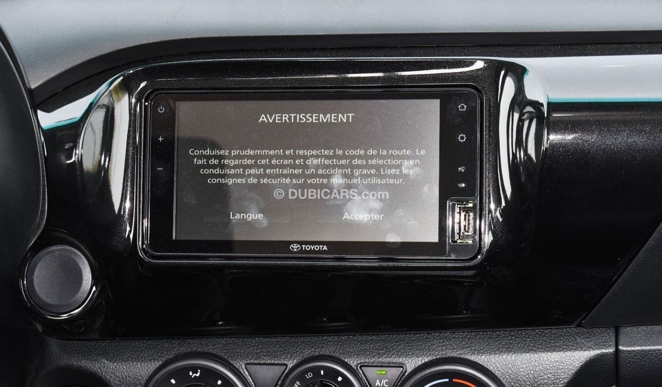 Toyota Hilux 2023 Toyota Hilux 4x4 DC 2.4 Low D Automatic - Silver inside Black | Export Only