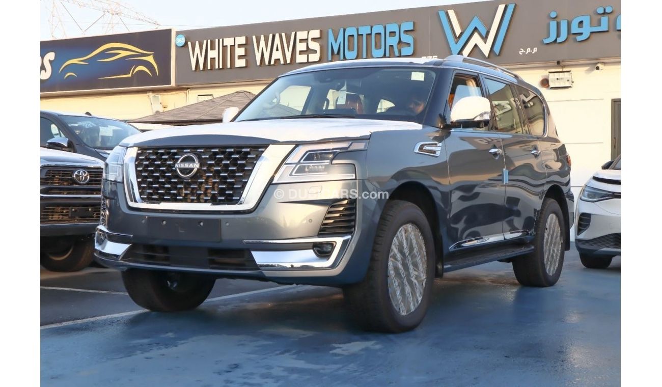 نيسان باترول نيسان باترول نيسان باترول بلاتينيوم 4.0 لتر بنزين SUV V6 4WD 5 أبواب 360 كاميرا رادار مثبت سرعة أمام