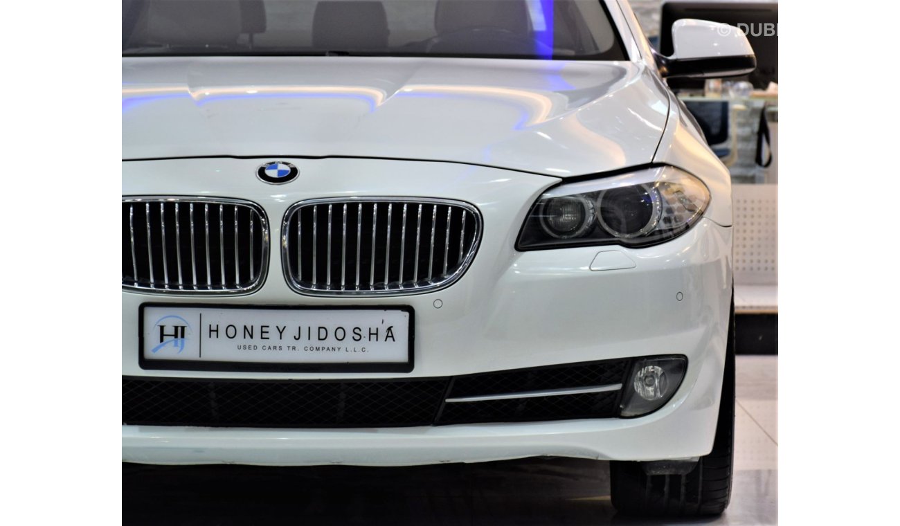 BMW 530i VERY LOW MILEAGE! ONLY 57,0000KM! BMW 530i 2013 Model!! in White Color! GCC Specs