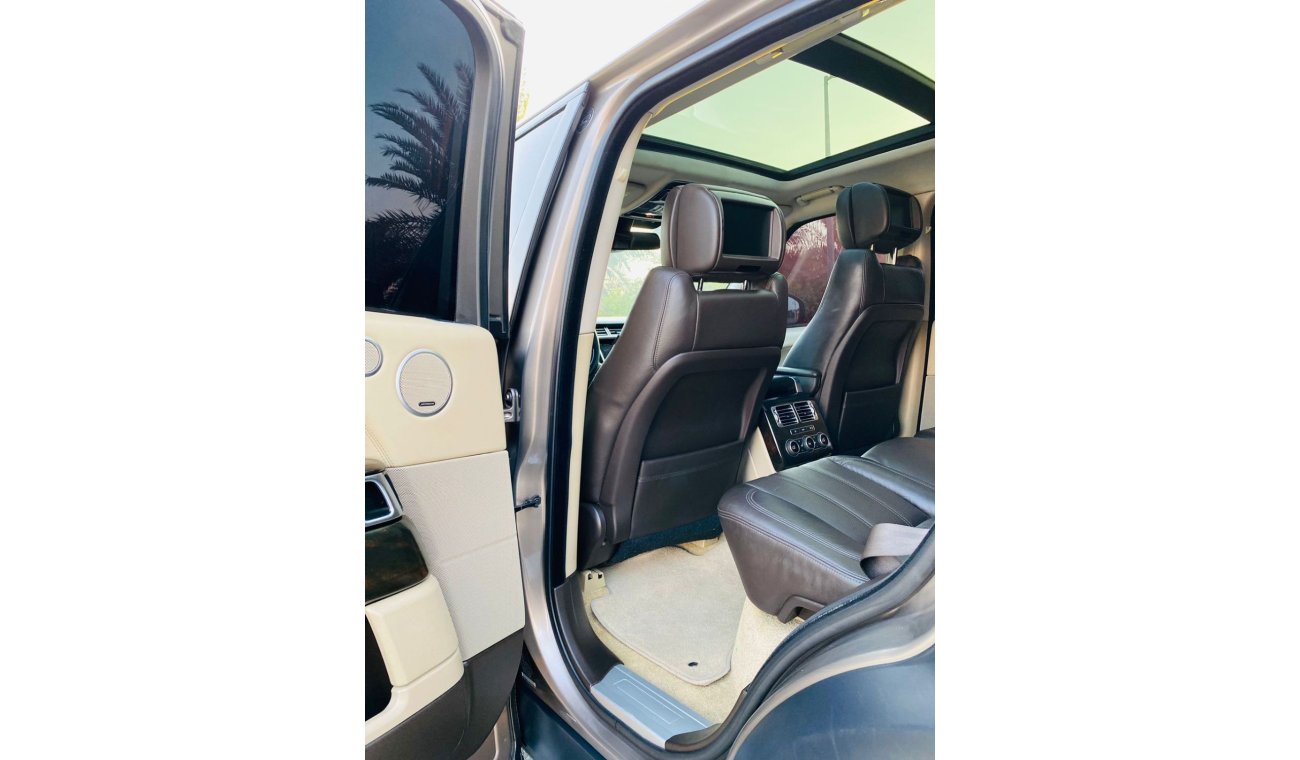 لاند روفر رينج روفر رنج روفر فوج سوبر تشارج 2016 وارد محول اتوبيوغرافى 8 سليندر