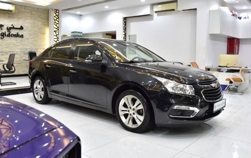 شيفروليه كروز EXCELLENT DEAL for our Chevrolet Cruze LT ( 2016 Model ) in Black Color GCC Specs