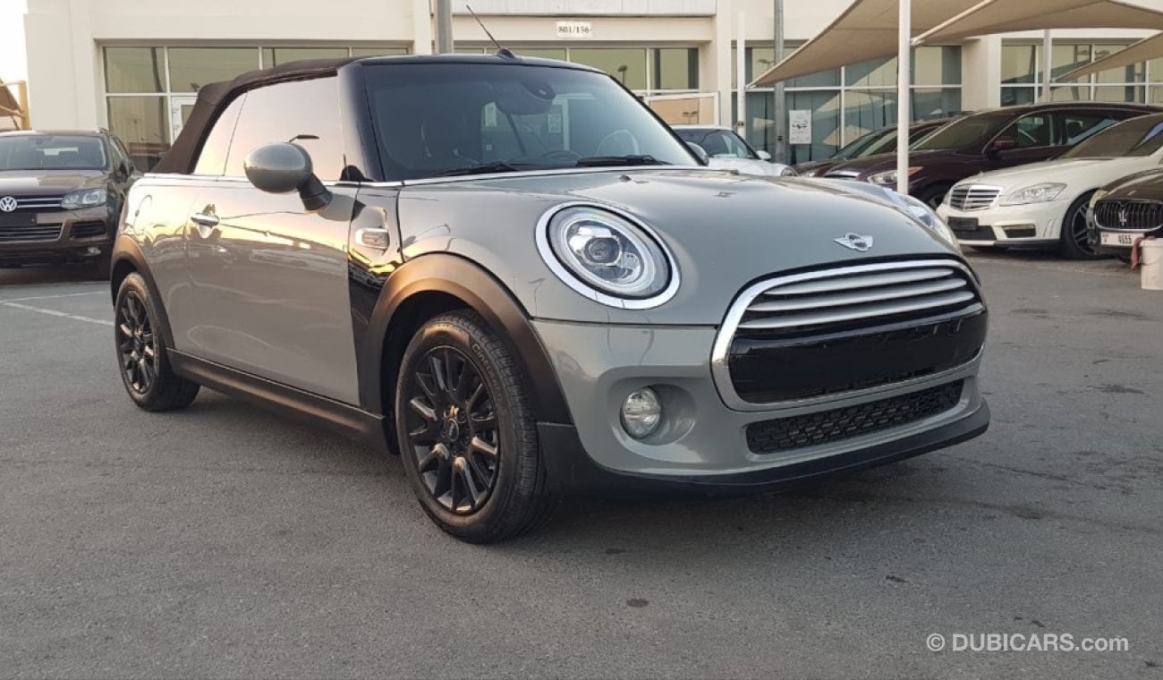 Mini Cooper Cabrio 2016 car prefect condition full option low mileage convertible cruise control Blu