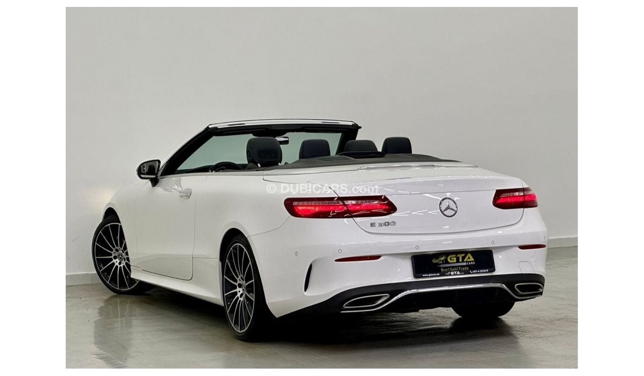 Mercedes-Benz E300 2018 Mercedes Benz E300 AMG Cabriolet, Full Service History, Warranty, GCC
