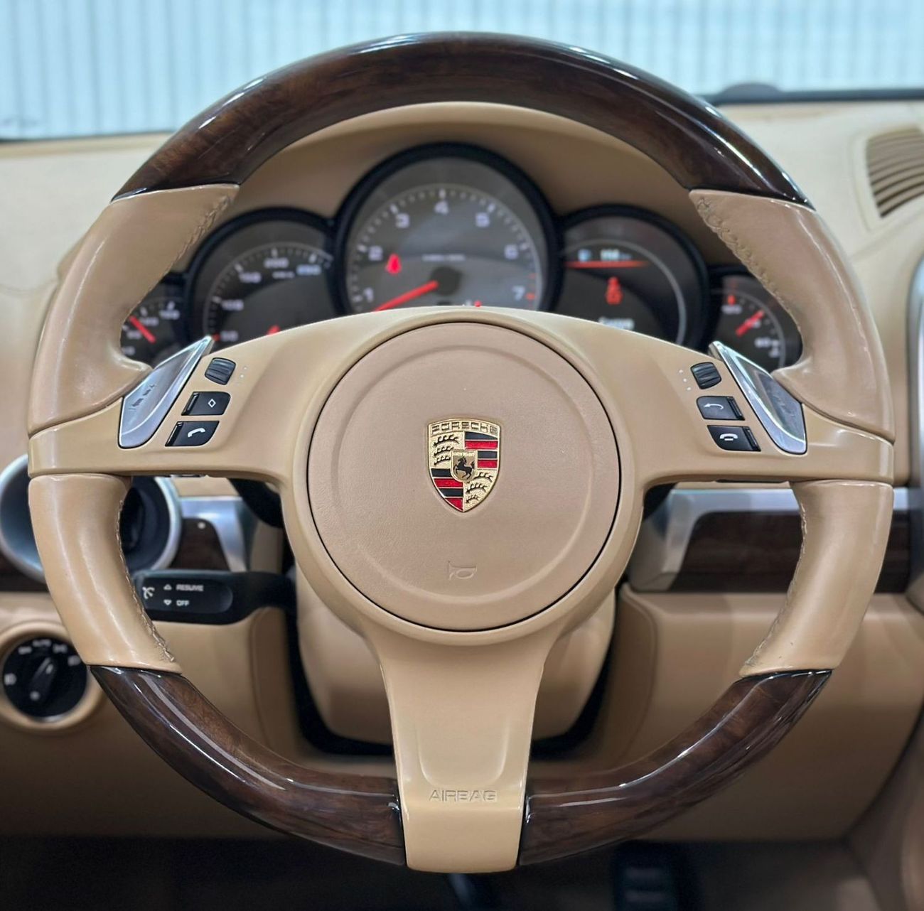 بورش كايان 2013 Porsche Cayenne S,Agency Service History, GCC