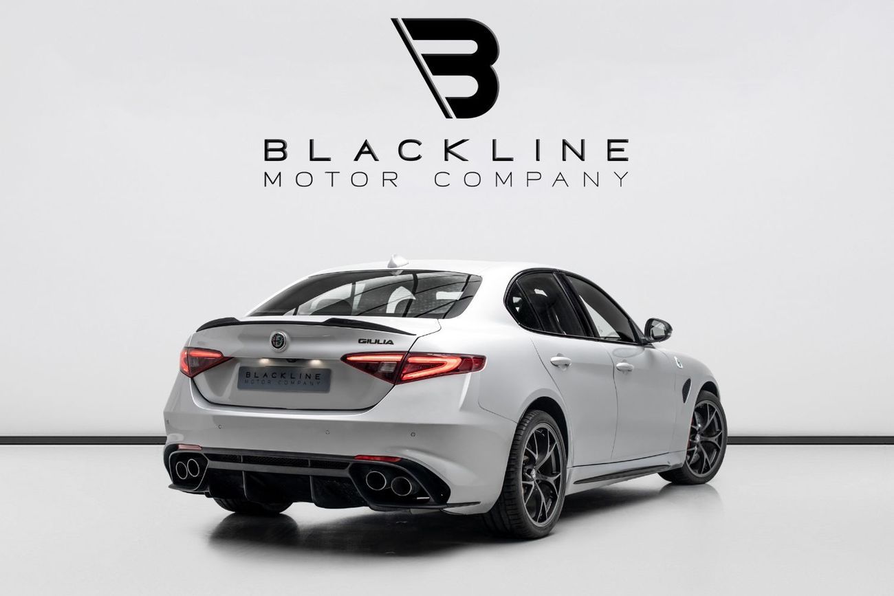 Alfa Romeo Giulia Quadrifoglio 2.9L (510 HP) 2020 Alfa Romeo Giulia Quadrifoglio, 2026 Agency Warranty + Service Contr