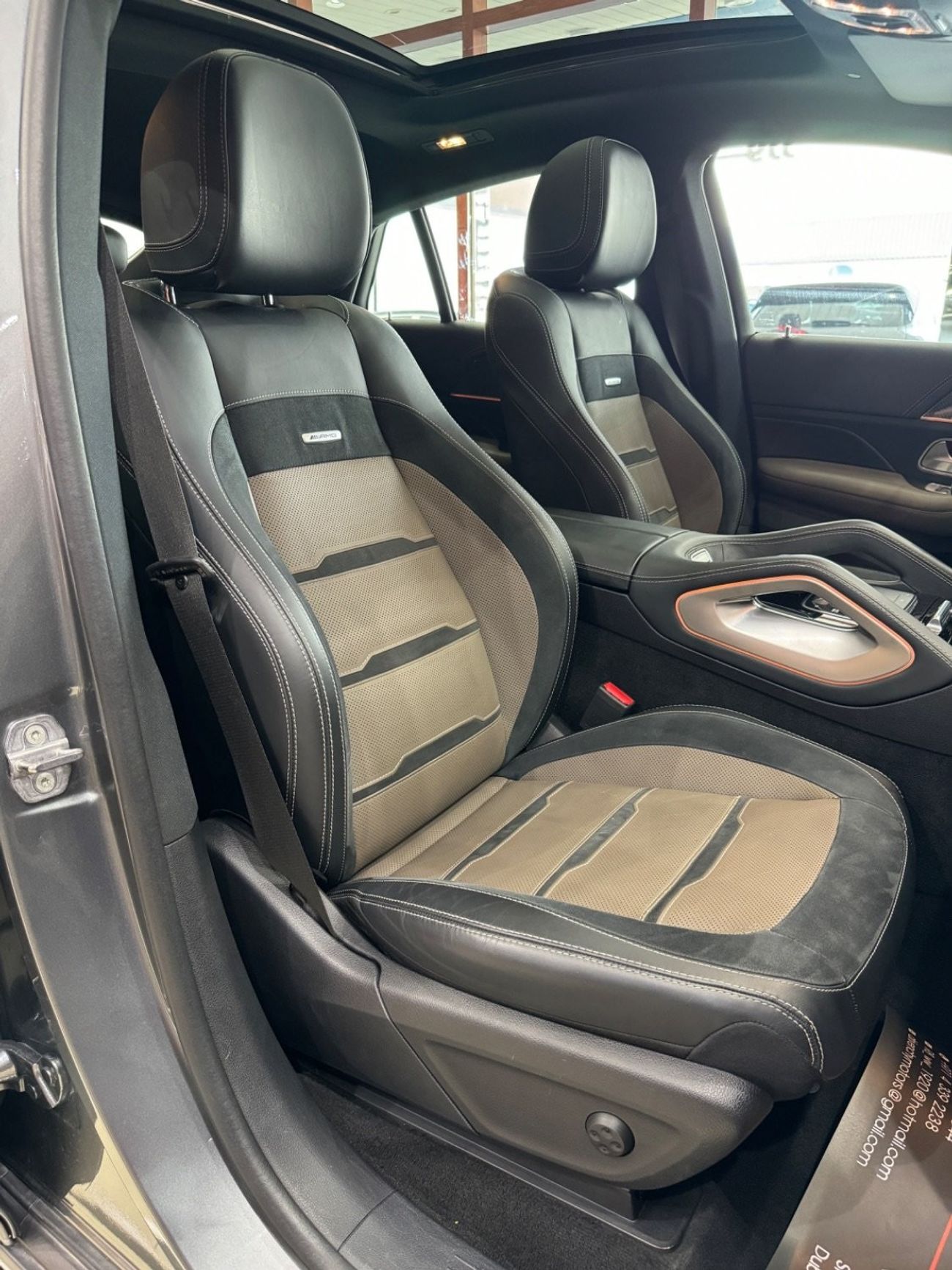 Mercedes-Benz GLE 53 Mercedes-Benz GLE 53 AMG, full option, Gulf, agency condition, paint, agency, under 5-year warranty,