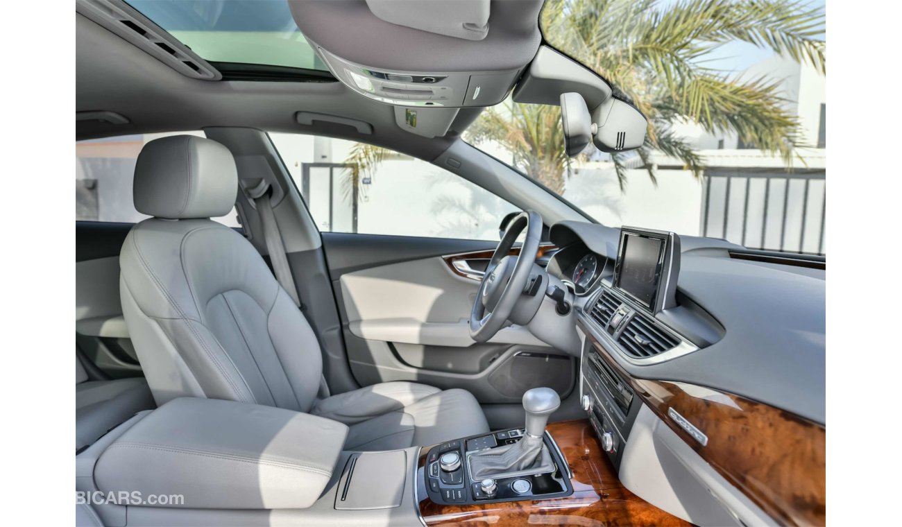 أودي A7 3.0L Supercharged S-Line - Agency Serviced - AED 1,639 PER MONTH (4 Y) - 0% DOWNPAYMENT