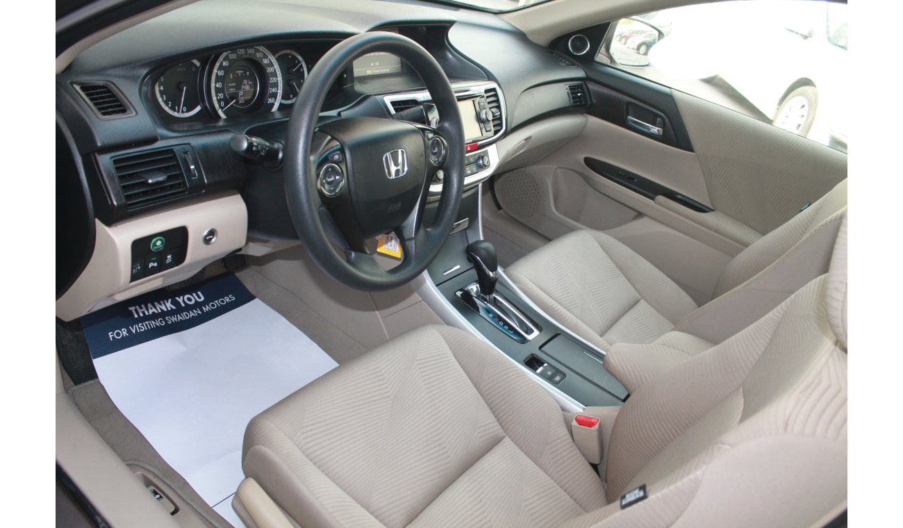 Honda Accord 2.4L EX 2016  SUNROOF CRUISE CONTROL DEALER WARRANTY AND FREE INSURANCE