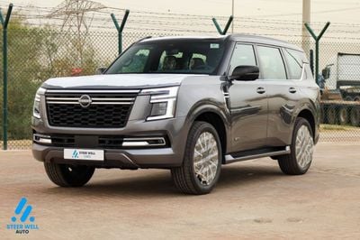 Nissan Patrol 2026 LE Platinum | GCC | 3.5L V6 | AWD | 9AT | Red Interior | Height Control
