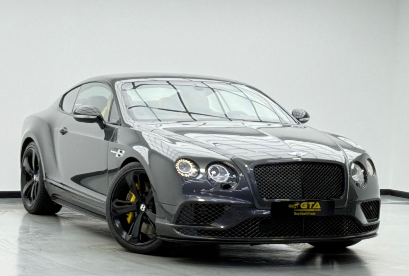 بنتلي كونتيننتال جي تي Speed W12 2017 Bentley Continental GT Speed W12, Service History, Low Kms, Excellent Condition, GCC