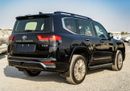 تويوتا لاند كروزر VXR Landcruiser VXR without radar black with red and seats