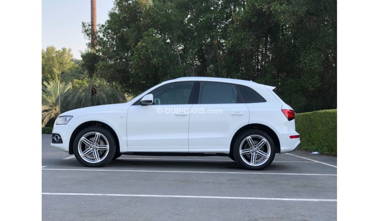 أودي Q5 موديل 2014 خليجي حاله ممتازه جدا من الداخل والخارج فل مواصفات بانوراما ومثبت سرعه وتحكم كهربي كامل و