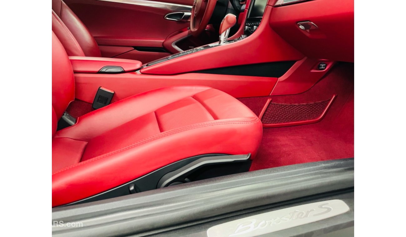 بورش بوكستر 718 Booster … S .. GCC .. FSH .. Perfect Condition ..