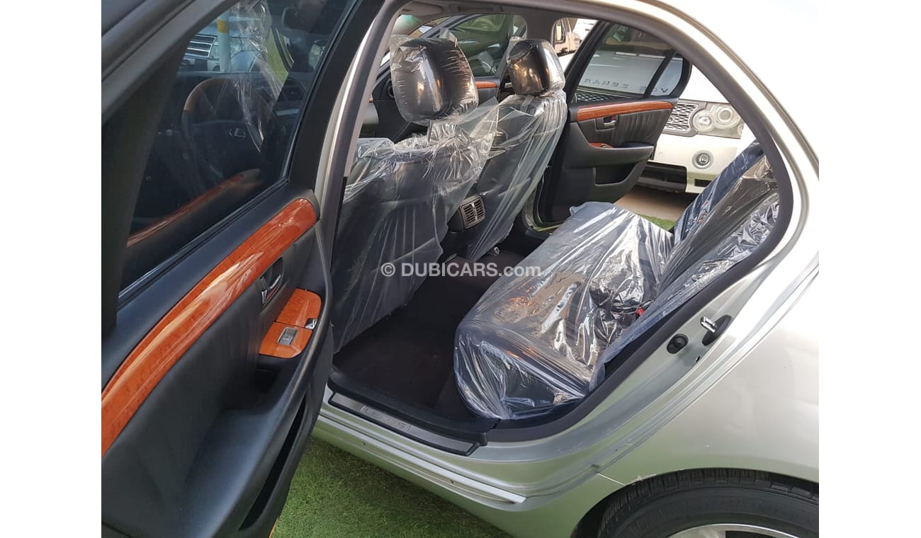 لكزس LS 430 وارداليابان  - فتحة - جلد - رنجات  - اوراق جمارك -رقم واحد - فتحة -جناح خلفى - بحالة ممتازة