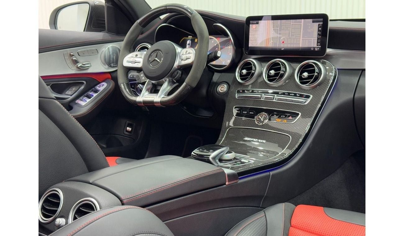 Mercedes-Benz C 63S AMG AMG 2021 Mercedes Benz C63s AMG, Warranty, Carbon Fiber Package, Full Options, GCC