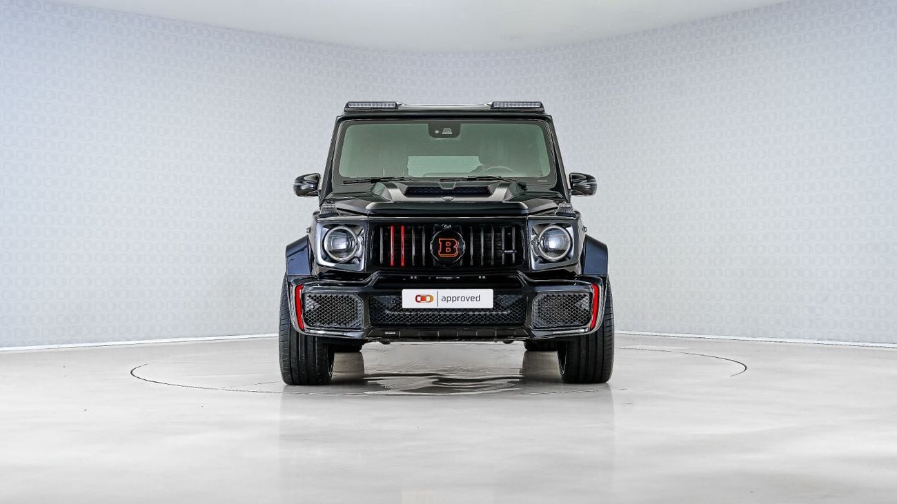 Mercedes-Benz G 63 AMG G700 Brabus Widestar | AED 9,672 PM | Warranty October 2026 | GCC