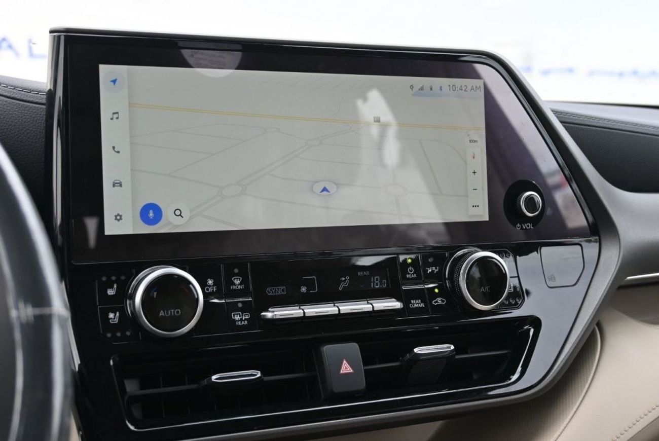 تويوتا هايلاندر Toyota Highlander Limited 2.5L Hybrid SUV, Model 2023 Color Silver