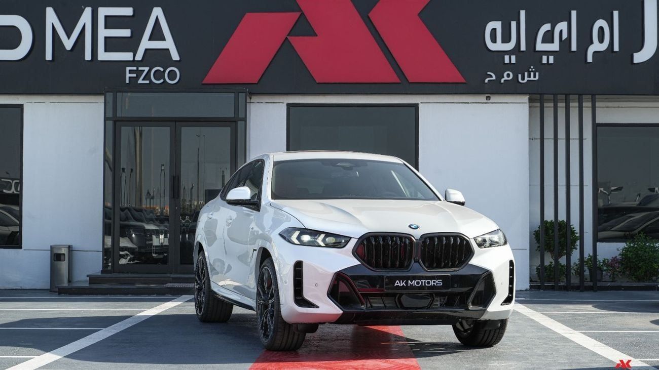 BMW X6 XDRIVE40I M SPORT BMW X6 V6 M-Sport PRO 2026 MY WHITE EXPORT PRICE