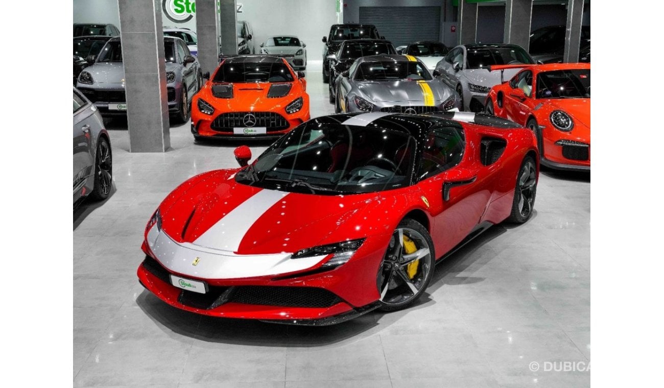 Ferrari SF90 Stradale Std SWAP YOUR CAR FOR SF90 STRADALE 2021 - ONLY 1080 KM- 2 YEARS WARRANTY AND SERVICE- ASSETTO FIORA