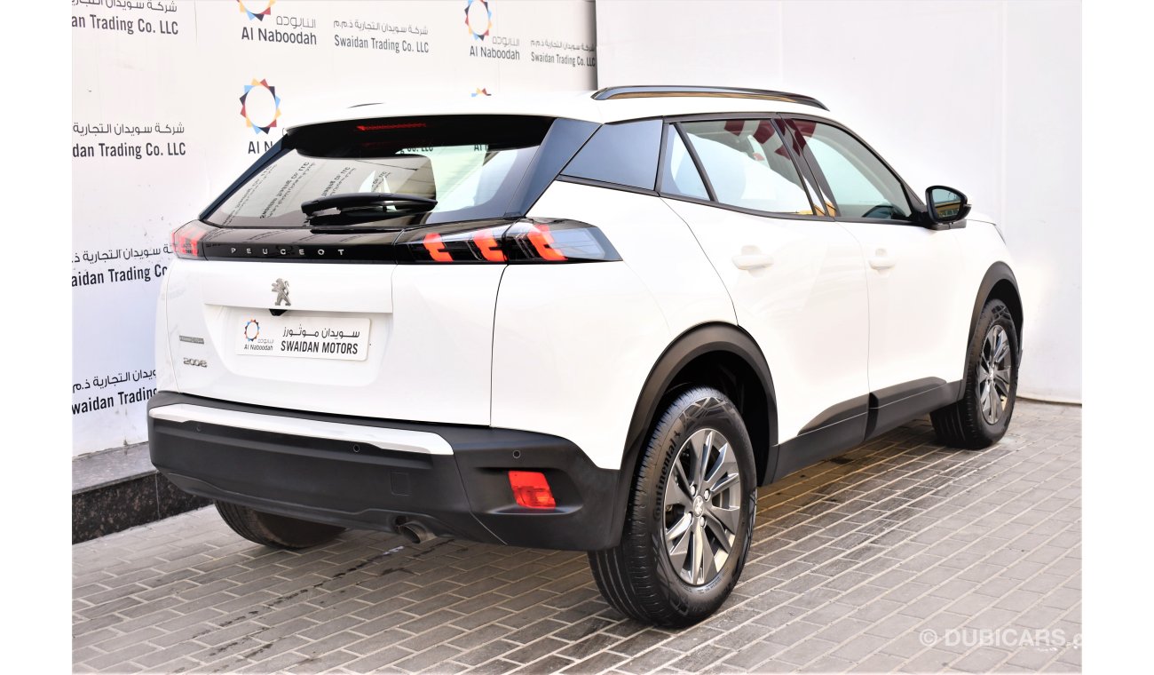 Peugeot 2008 AED 1566 PM | 1.6L ACTIVE GCC AGENCY WARRANTY