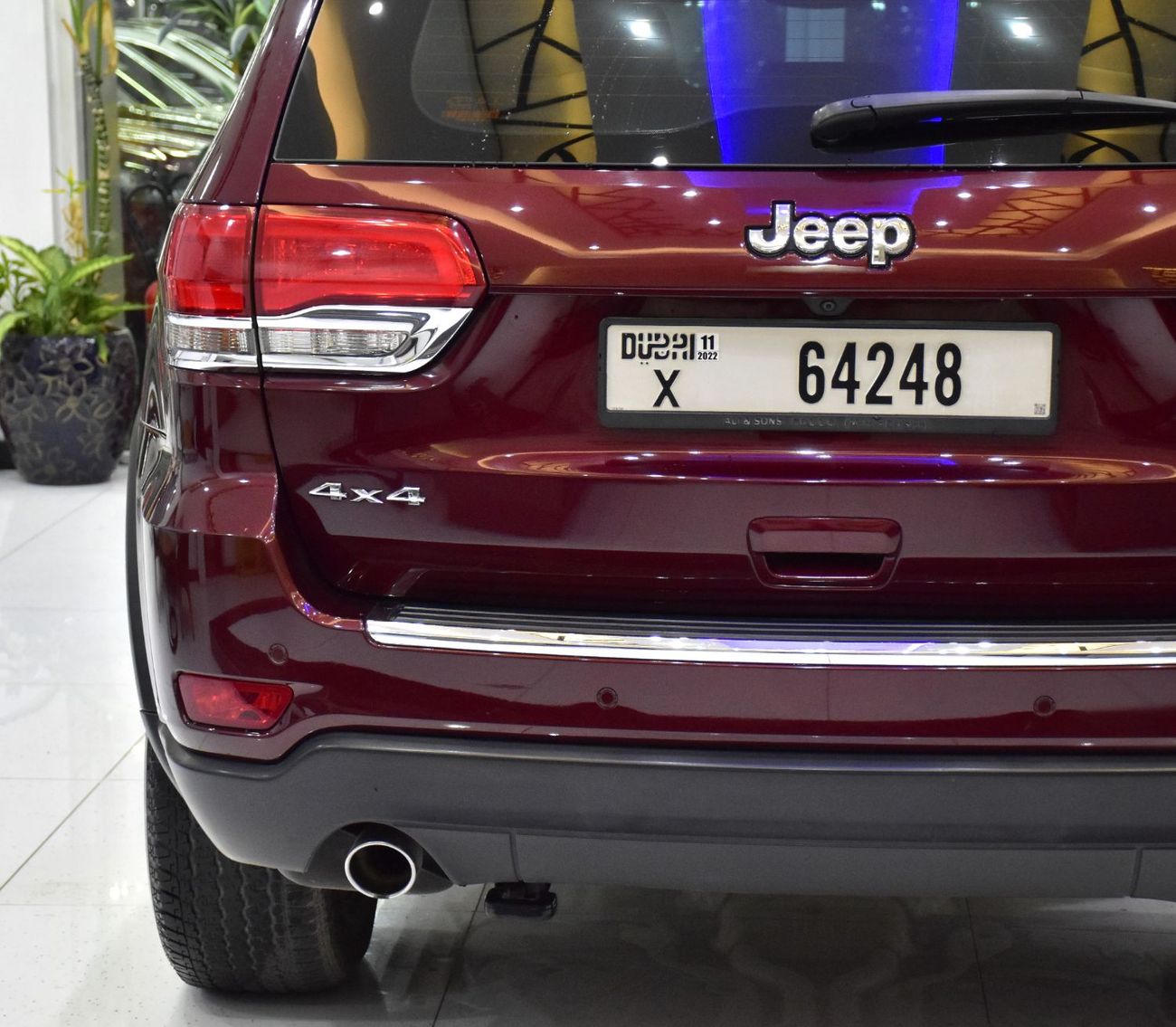 Jeep Grand Cherokee EXCELLENT DEAL for our Jeep Grand Cherokee Limited 4x4 ( 2017 Model ) in Red Color GCC Specs