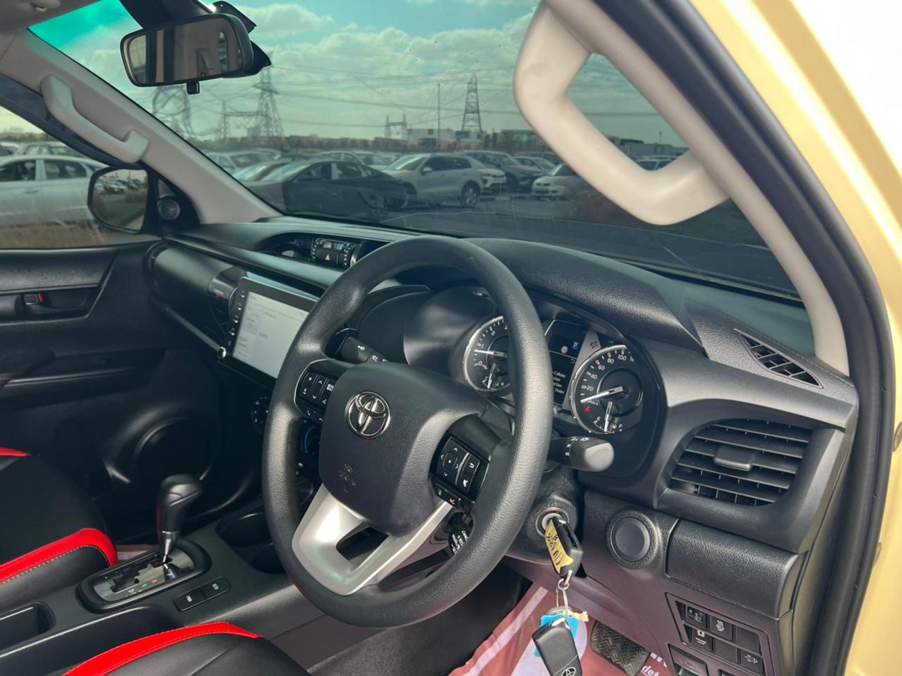 تويوتا هيلوكس The Toyota Hilux is a legendary, tough, and versatile pickup truck known for reliability, available 