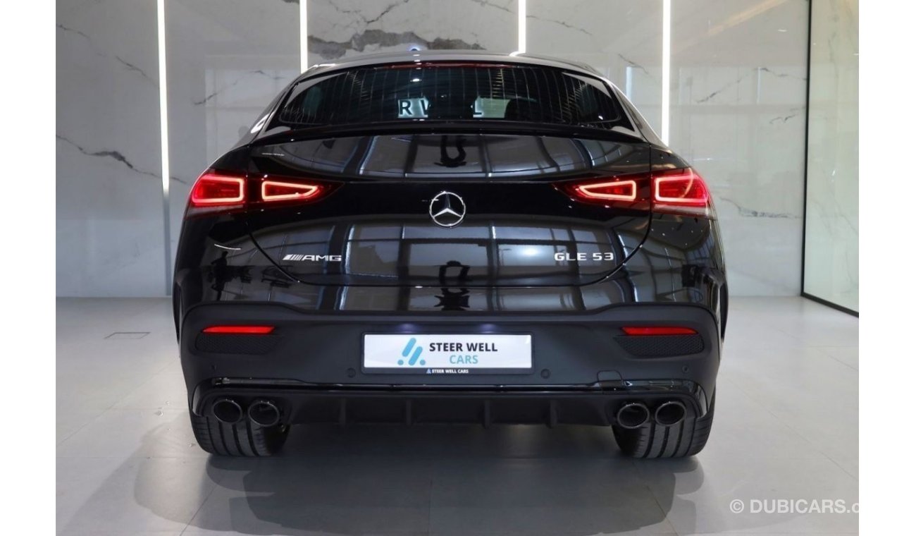 مرسيدس بنز GLE 53 AMG Turbo 4Matic+ | 5 Years Warranty and Service PKG Up to 105KM | GCC