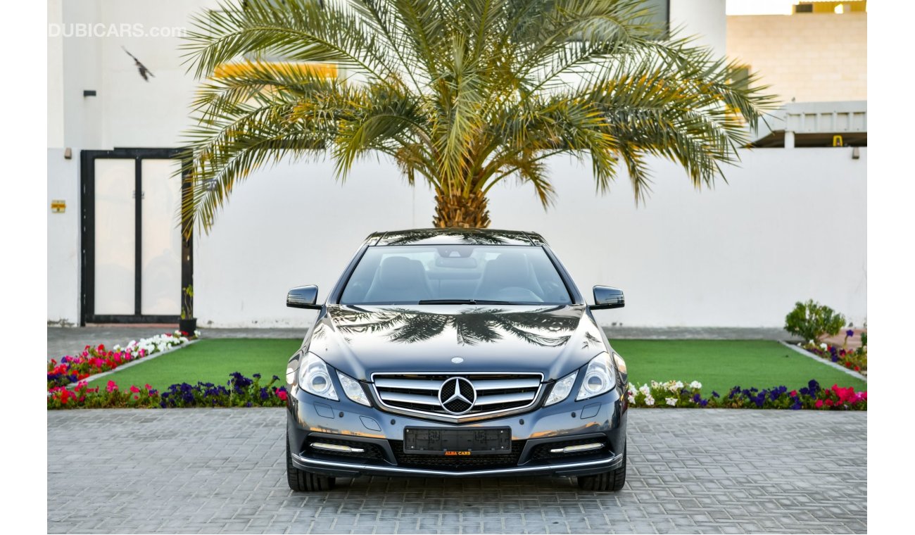 Mercedes-Benz E200 2 Y Warranty - GCC - AED 1,322 PER MONTH - 0% DOWNPAYMENT